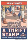 DESIGNER UNKNOWN. [THRIFT STAMPS.] Group of 3 posters. Circa 1917. Each approximately 29x21 inches, 74x53 cm.